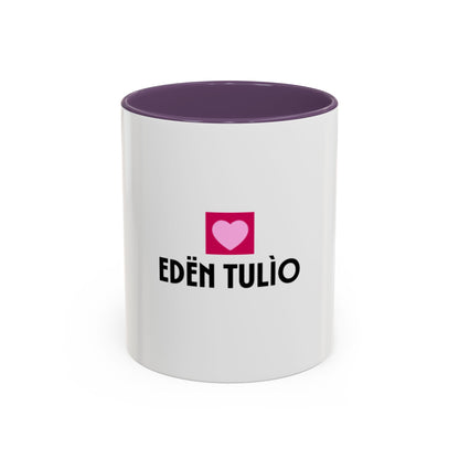 Tasse en Céramique Accentuée LOVE- 11 oz &amp;amp; 15 oz, Poignée Ergonomique, Sans Plomb &amp;amp; BPA