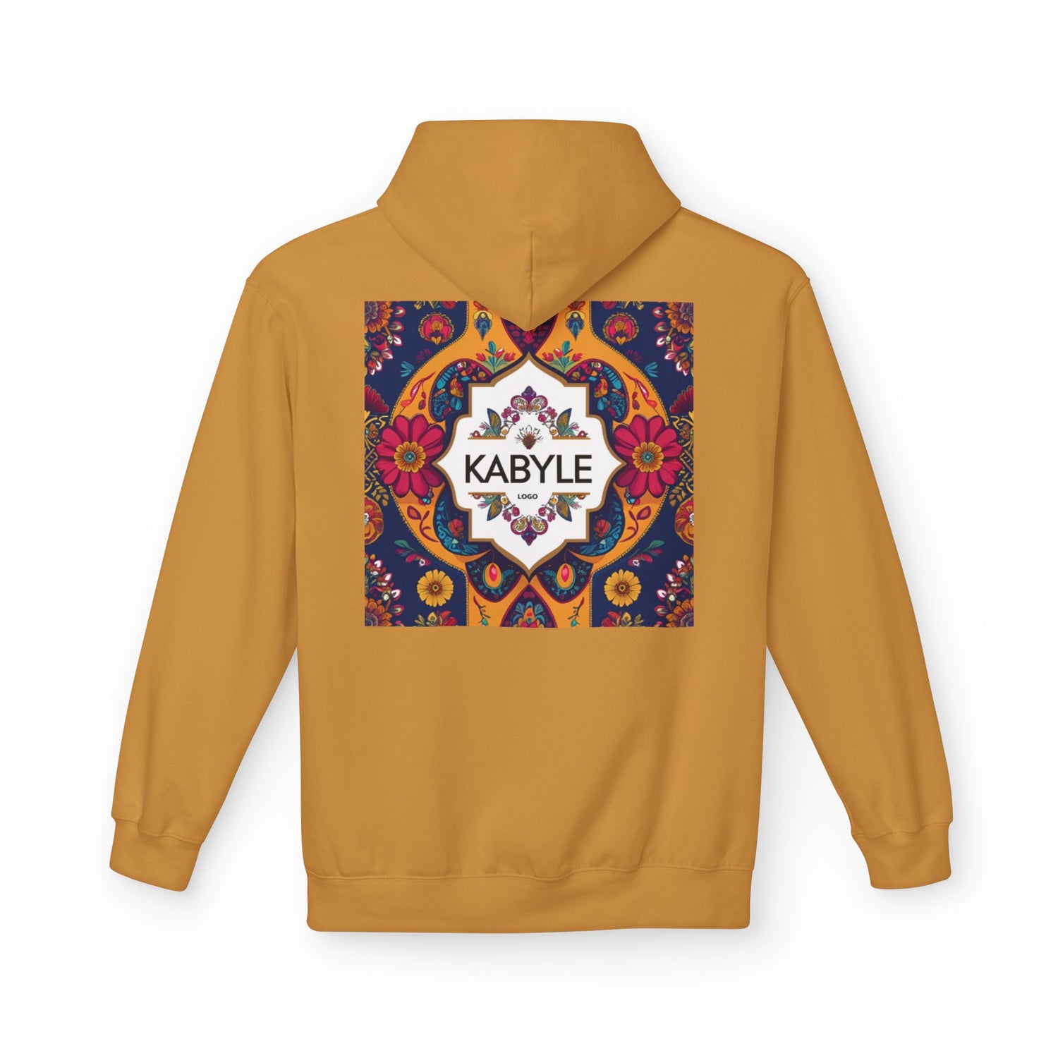 Colorful KABYLE Pattern Hoodie - Cozy Unisex Sweatshirt, Artsy Casual Wear, Perfect Gift for Art Lovers, Everyday Fashion