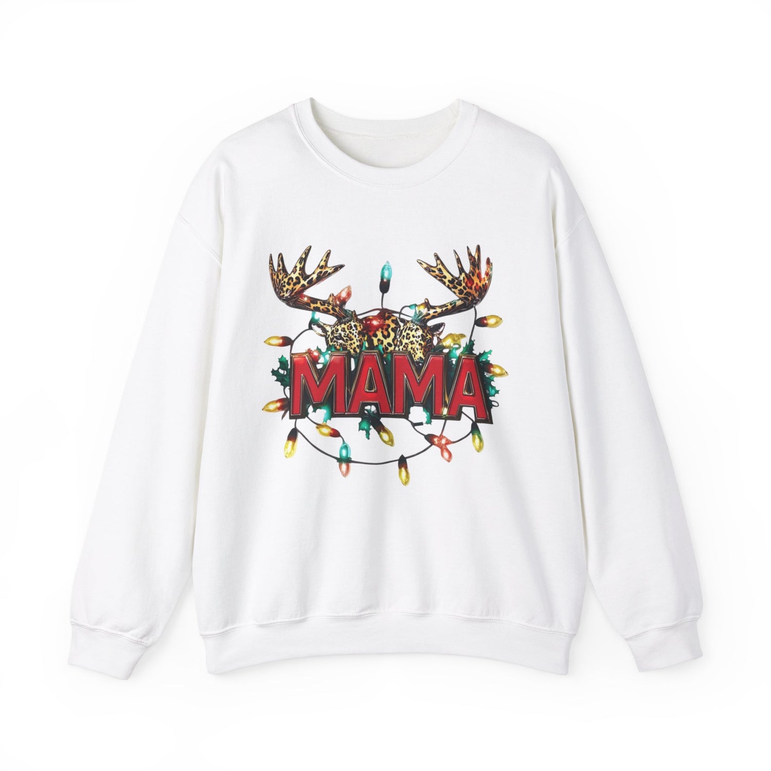 Sweat-shirt de Noël, pull de Noël, pull ras du cou de maman de Noël, sweat-shirt mama de Noël,  sweat-shirt d&