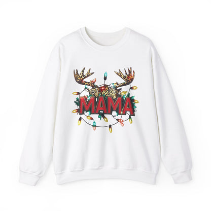Sweat-shirt de Noël, pull de Noël, pull ras du cou de maman de Noël, sweat-shirt mama de Noël,  sweat-shirt d&