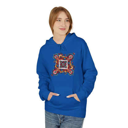 Colorful KABYLE Pattern Hoodie - Cozy Unisex Sweatshirt, Artsy Casual Wear, Perfect Gift for Art Lovers, Everyday Fashion
