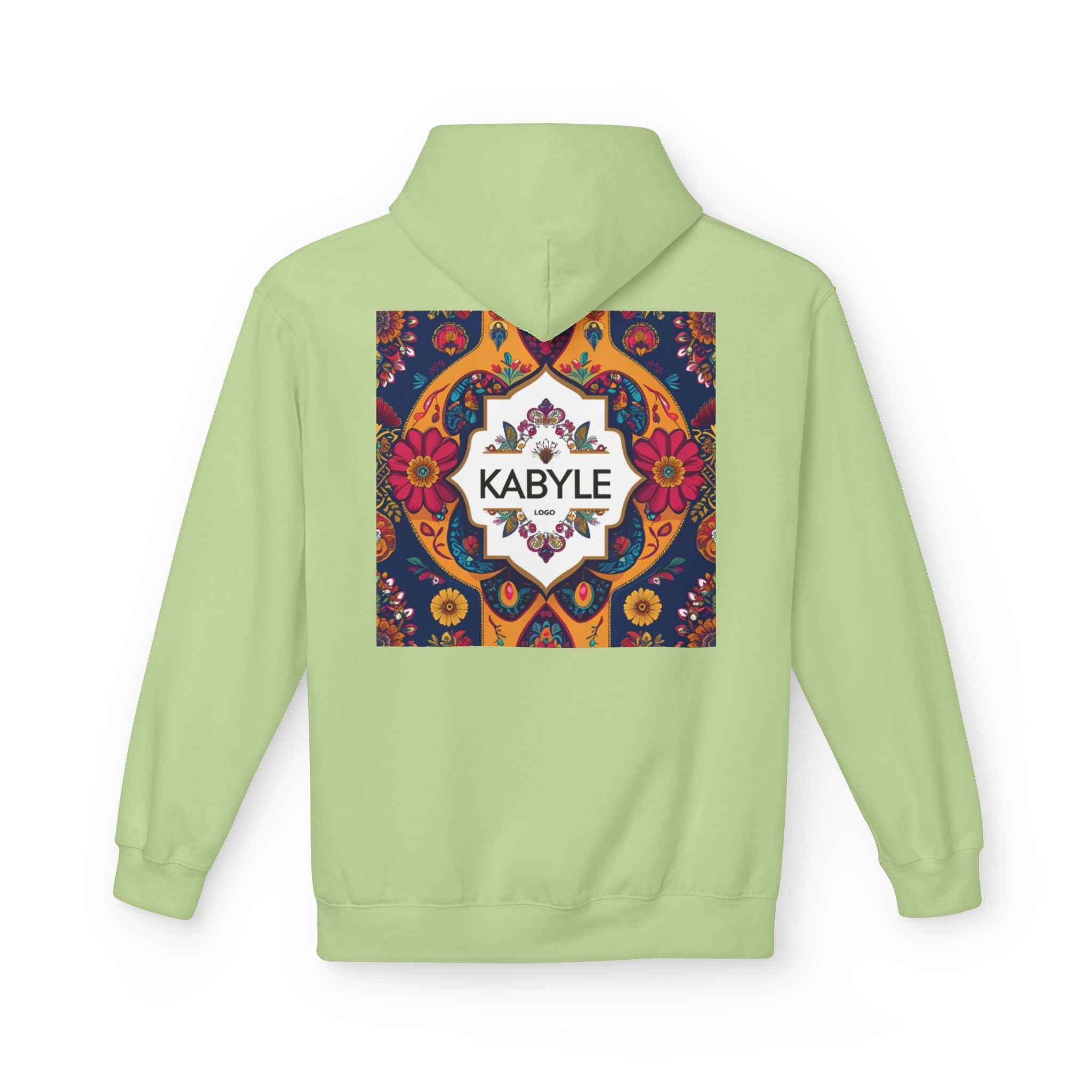 Colorful KABYLE Pattern Hoodie - Cozy Unisex Sweatshirt, Artsy Casual Wear, Perfect Gift for Art Lovers, Everyday Fashion