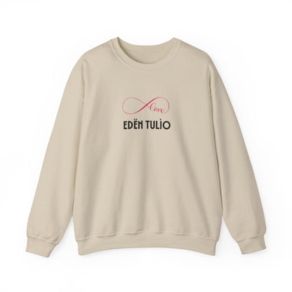 Sweat-shirt à Col rond  infinity Unisexe en Mélange Épais