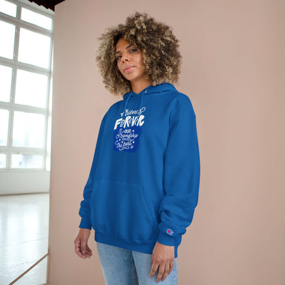 Friendship Champion Hoodie - Motivational Sweatshirt, Gifts for Birthday, Cozy Casual Wear, Celebration, Affirmation Apparel, Best Friend