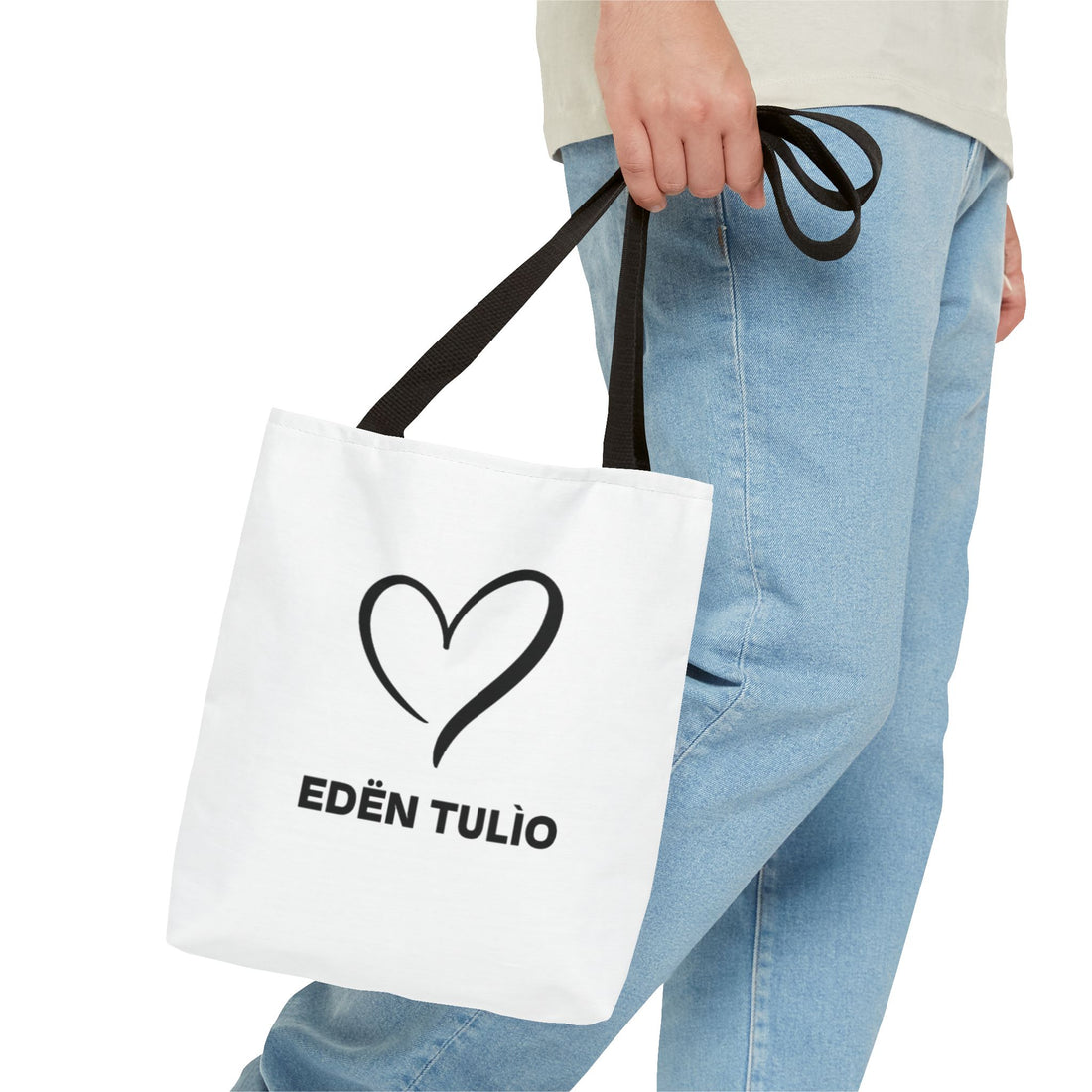 Sacs Fourre-LOVE- 3 Tailles, Poignées Colorées, Tissu Résistant en Polyester