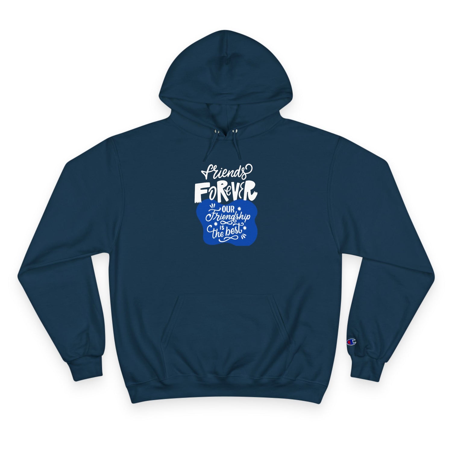 Friendship Champion Hoodie - Motivational Sweatshirt, Gifts for Birthday, Cozy Casual Wear, Celebration, Affirmation Apparel, Best Friend
