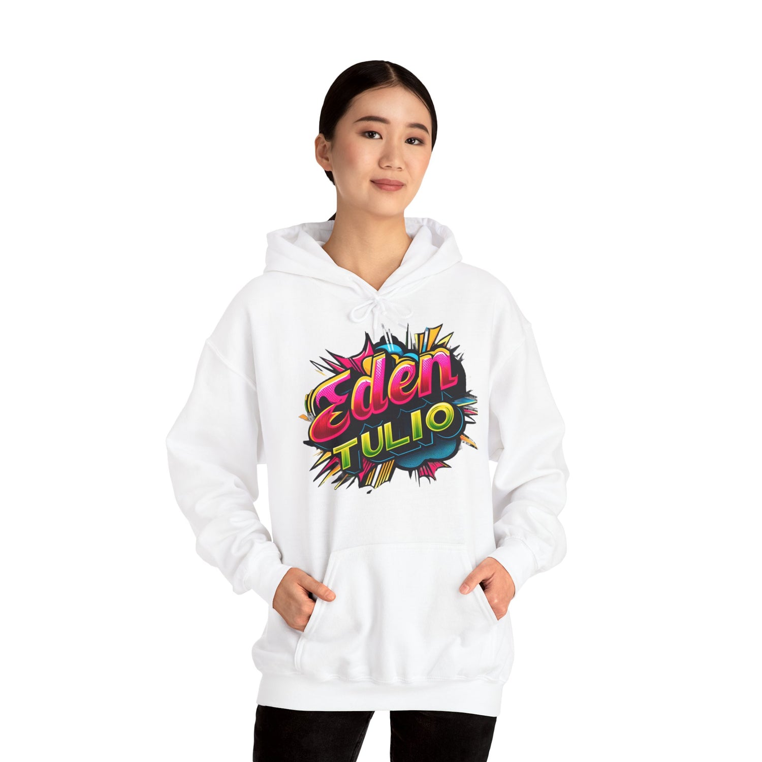 Sweat-shirt à Capuche Éthique Eden Tulio  - Coton Américain, Polyester Durable et Broderie Personnalisée