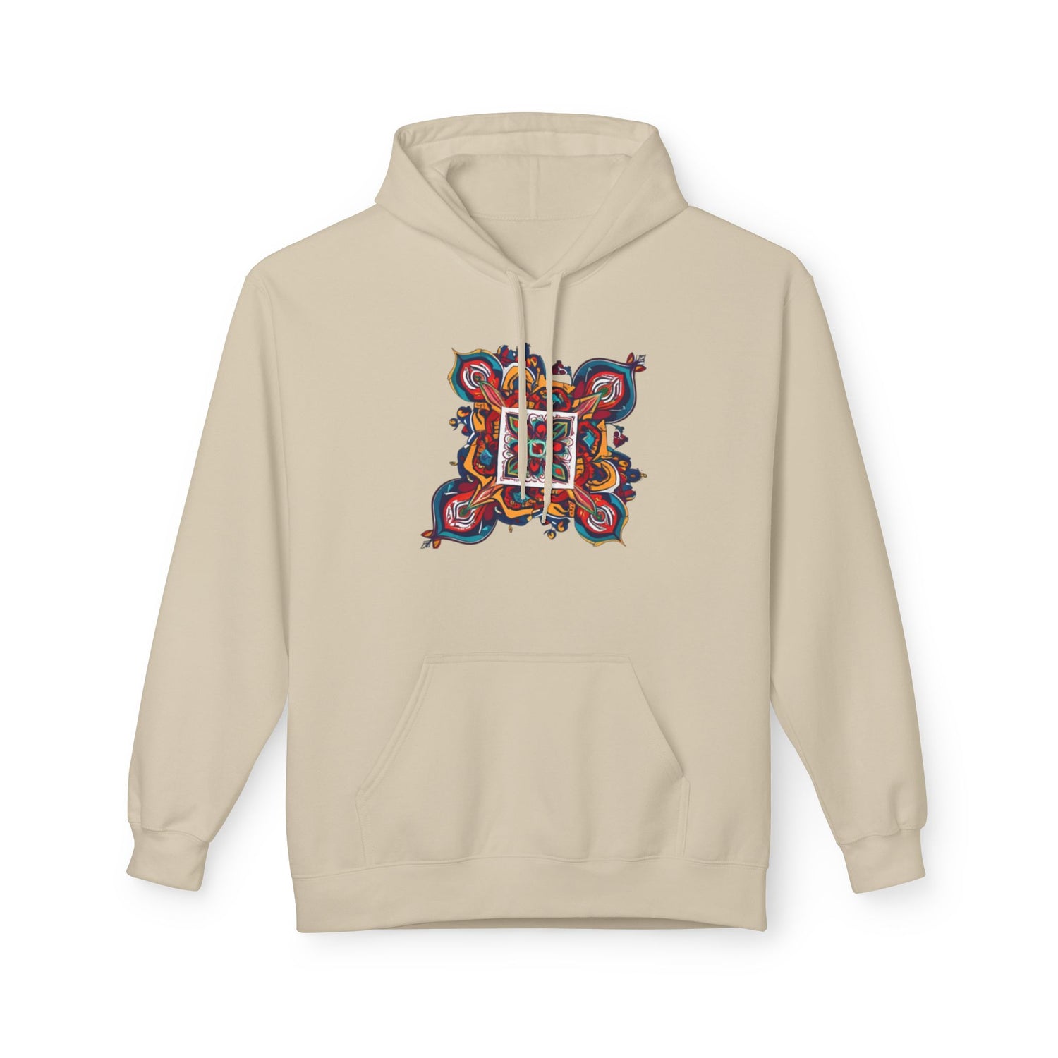 Colorful KABYLE Pattern Hoodie - Cozy Unisex Sweatshirt, Artsy Casual Wear, Perfect Gift for Art Lovers, Everyday Fashion