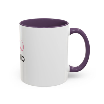 Tasse en Céramique Accentuée INFINI - 11 oz &amp; 15 oz, Poignée Ergonomique, Sans Plomb &amp; BPA