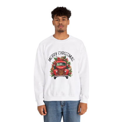 Sweat-shirt de Noël, pull de Noël, pull ras du cou de Noël, sweat-shirt merry christmas de Noël,  sweat-shirt d&