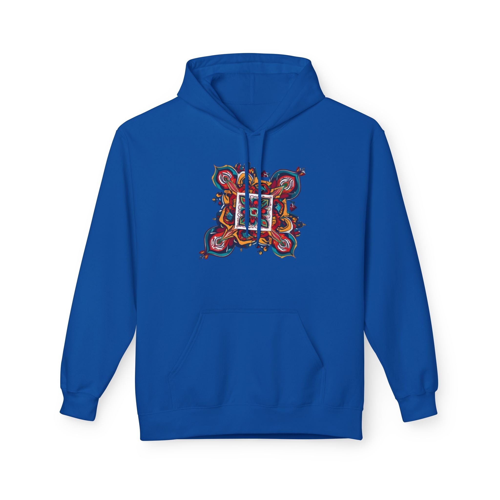 Colorful KABYLE Pattern Hoodie - Cozy Unisex Sweatshirt, Artsy Casual Wear, Perfect Gift for Art Lovers, Everyday Fashion