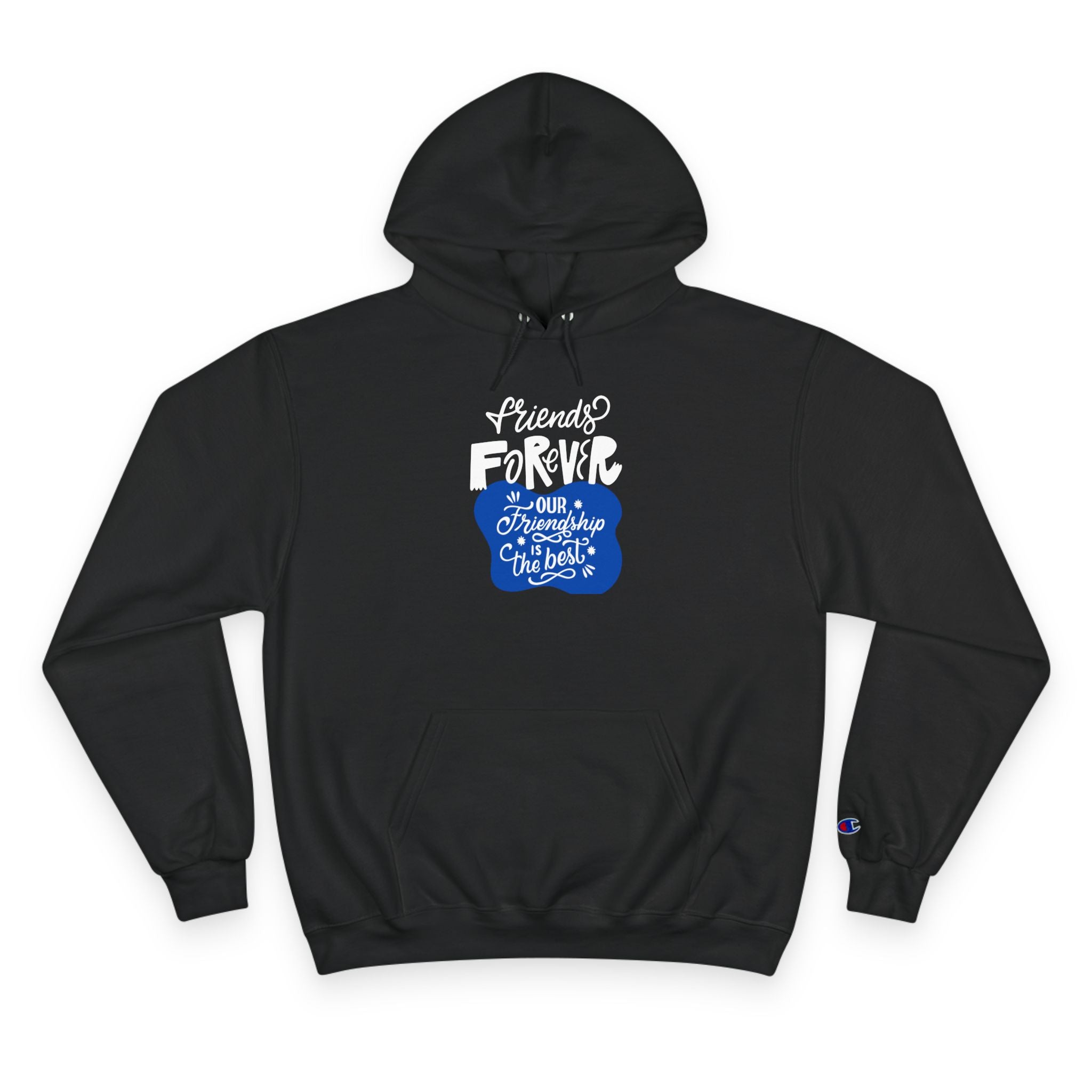 Friendship Champion Hoodie - Motivational Sweatshirt, Gifts for Birthday, Cozy Casual Wear, Celebration, Affirmation Apparel, Best Friend