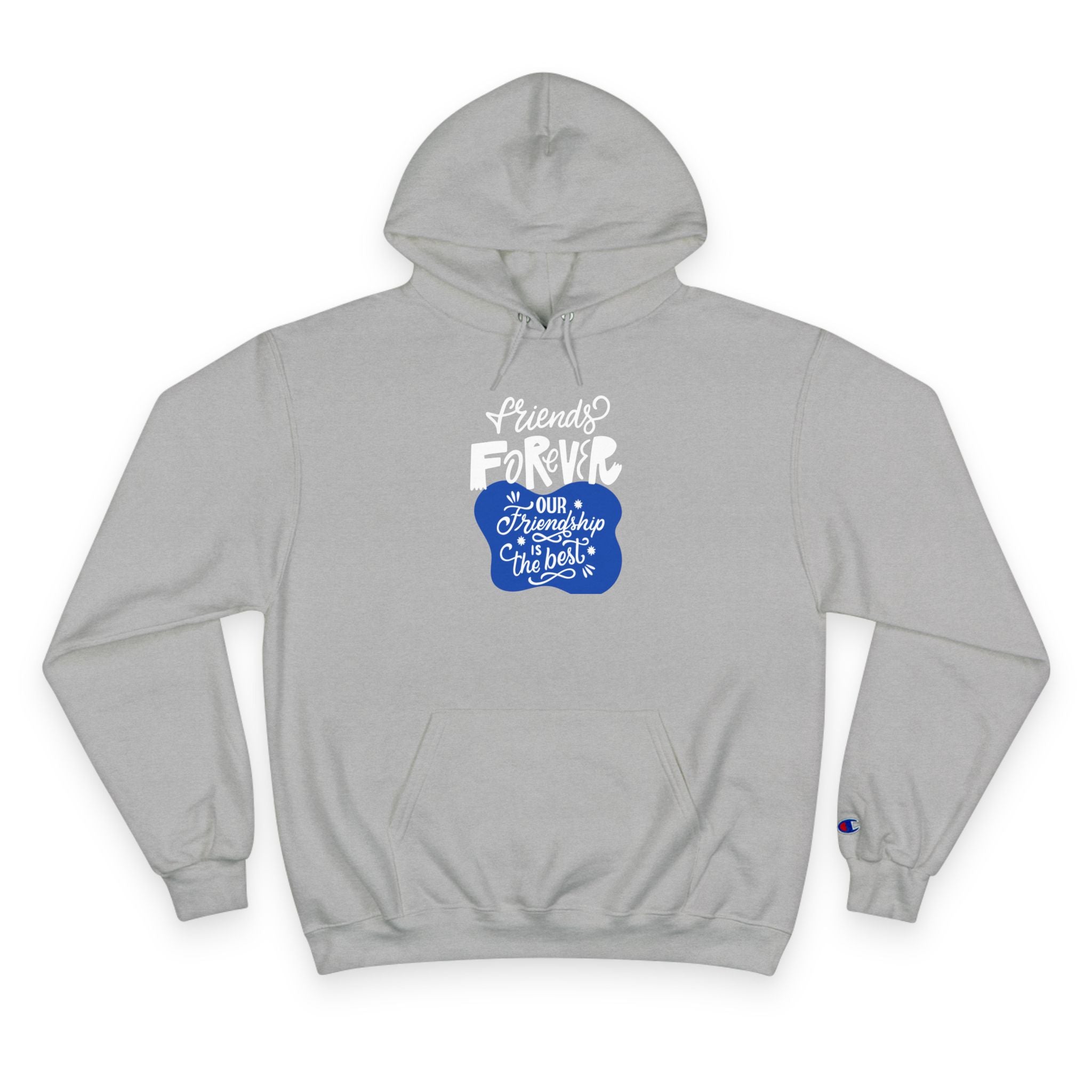 Friendship Champion Hoodie - Motivational Sweatshirt, Gifts for Birthday, Cozy Casual Wear, Celebration, Affirmation Apparel, Best Friend