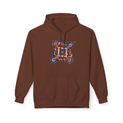 Colorful KABYLE Pattern Hoodie - Cozy Unisex Sweatshirt, Artsy Casual Wear, Perfect Gift for Art Lovers, Everyday Fashion