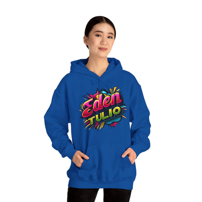 Sweat-shirt à Capuche Éthique Eden Tulio  - Coton Américain, Polyester Durable et Broderie Personnalisée
