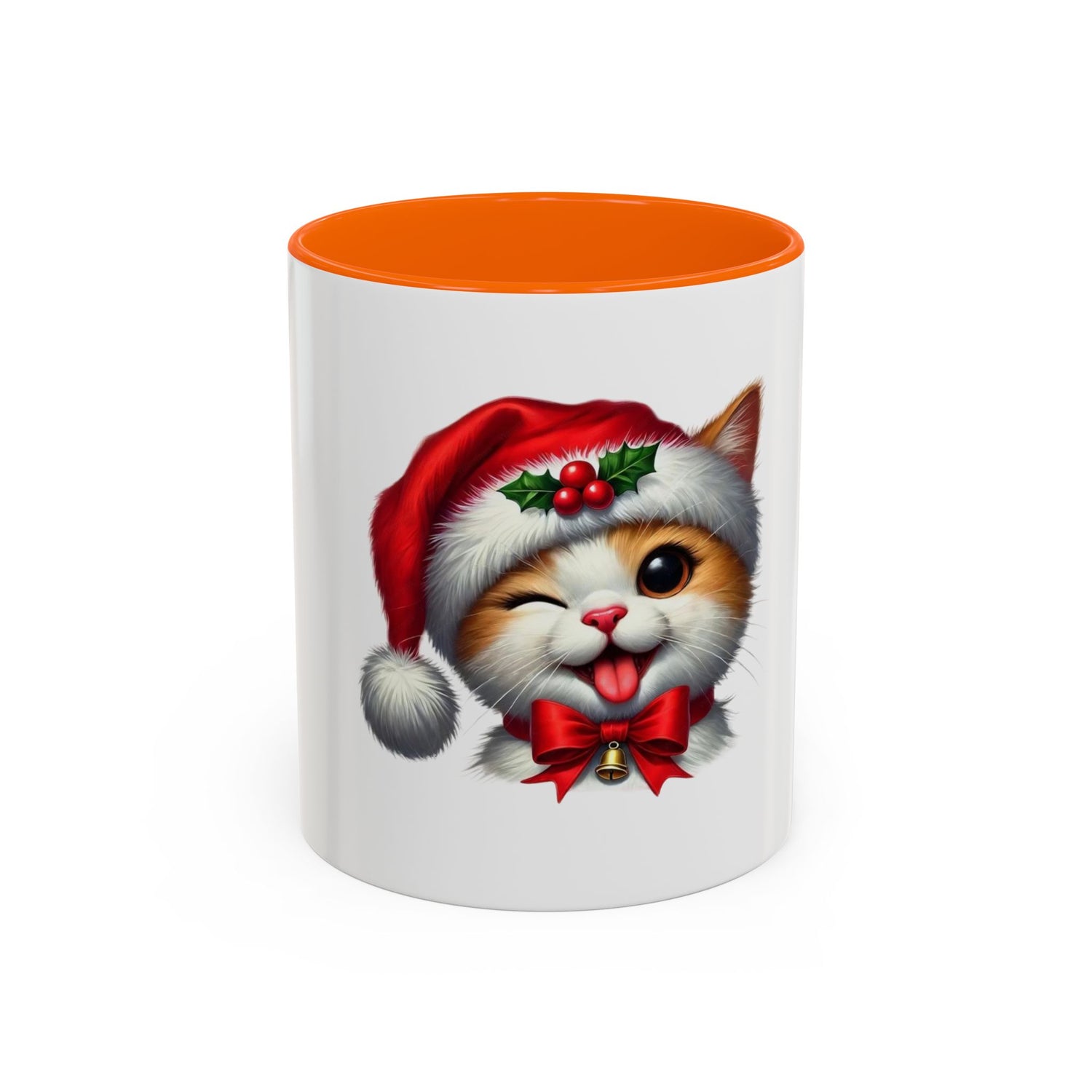 Tasse en Céramique Accentuée chaton  - 11 oz &amp; 15 oz, Poignée Ergonomique, Sans Plomb &amp; BPA