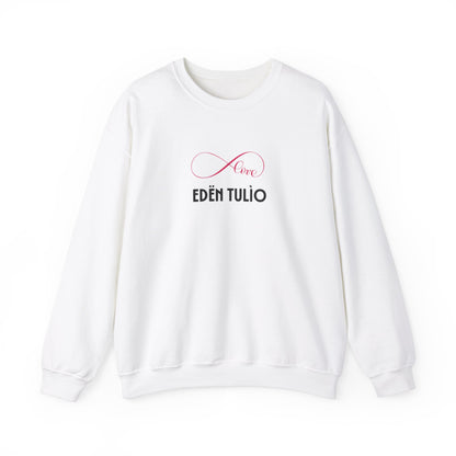 Sweat-shirt à Col rond  infinity Unisexe en Mélange Épais