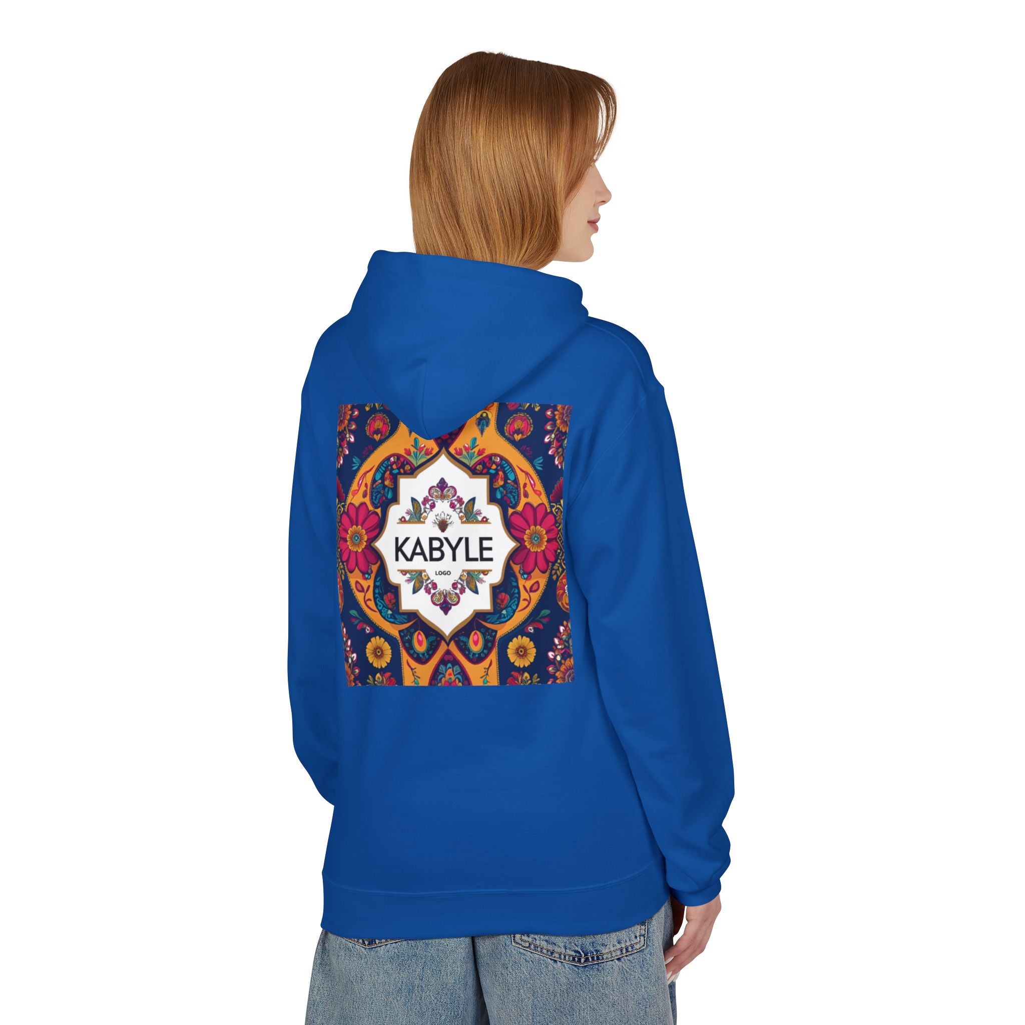 Colorful KABYLE Pattern Hoodie - Cozy Unisex Sweatshirt, Artsy Casual Wear, Perfect Gift for Art Lovers, Everyday Fashion