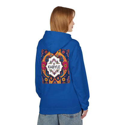 Colorful KABYLE Pattern Hoodie - Cozy Unisex Sweatshirt, Artsy Casual Wear, Perfect Gift for Art Lovers, Everyday Fashion