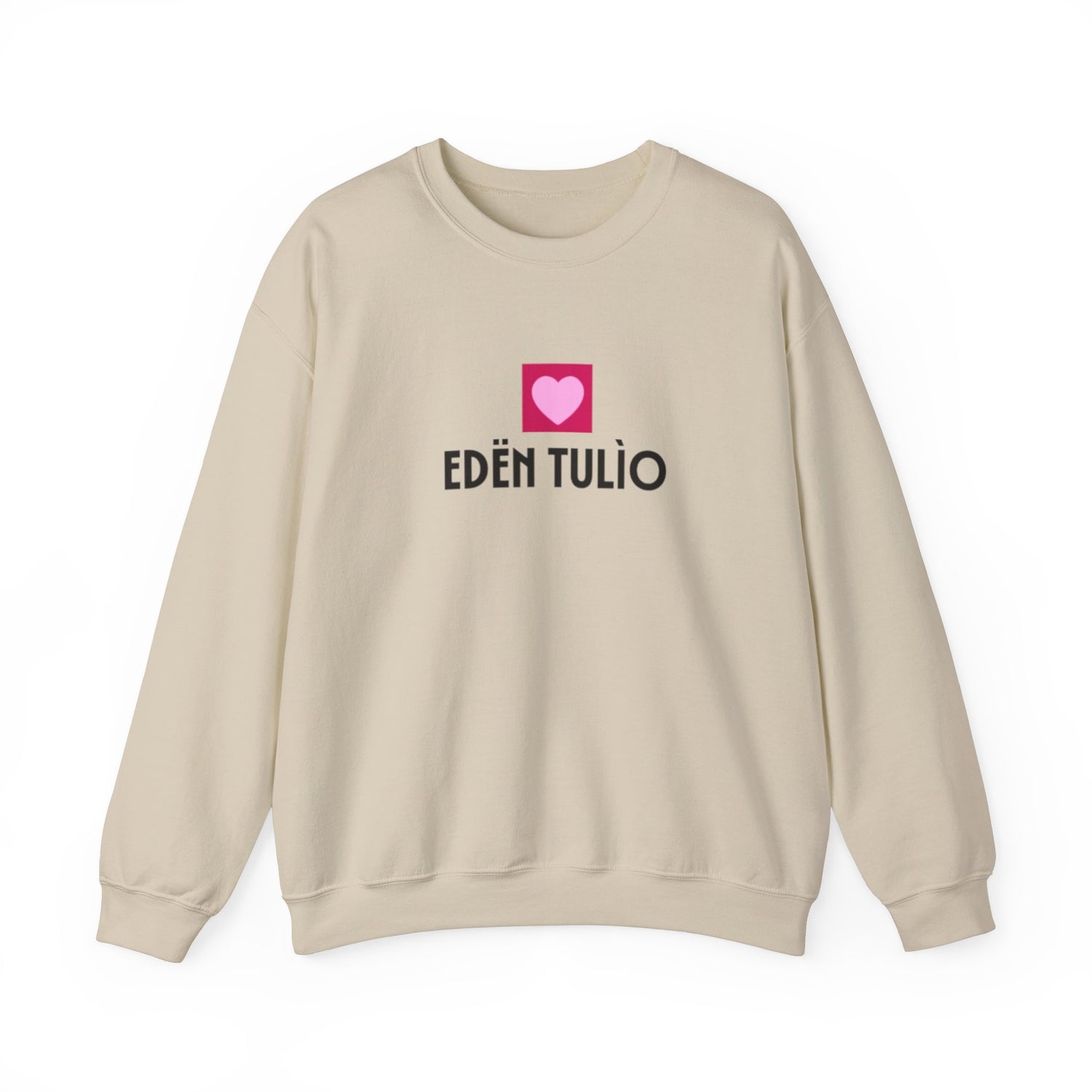 Sweat-shirt love Ras du Cou Unisexe en Mélange Épais  50 % coton et 50 % polyester confort, style et durabilité.