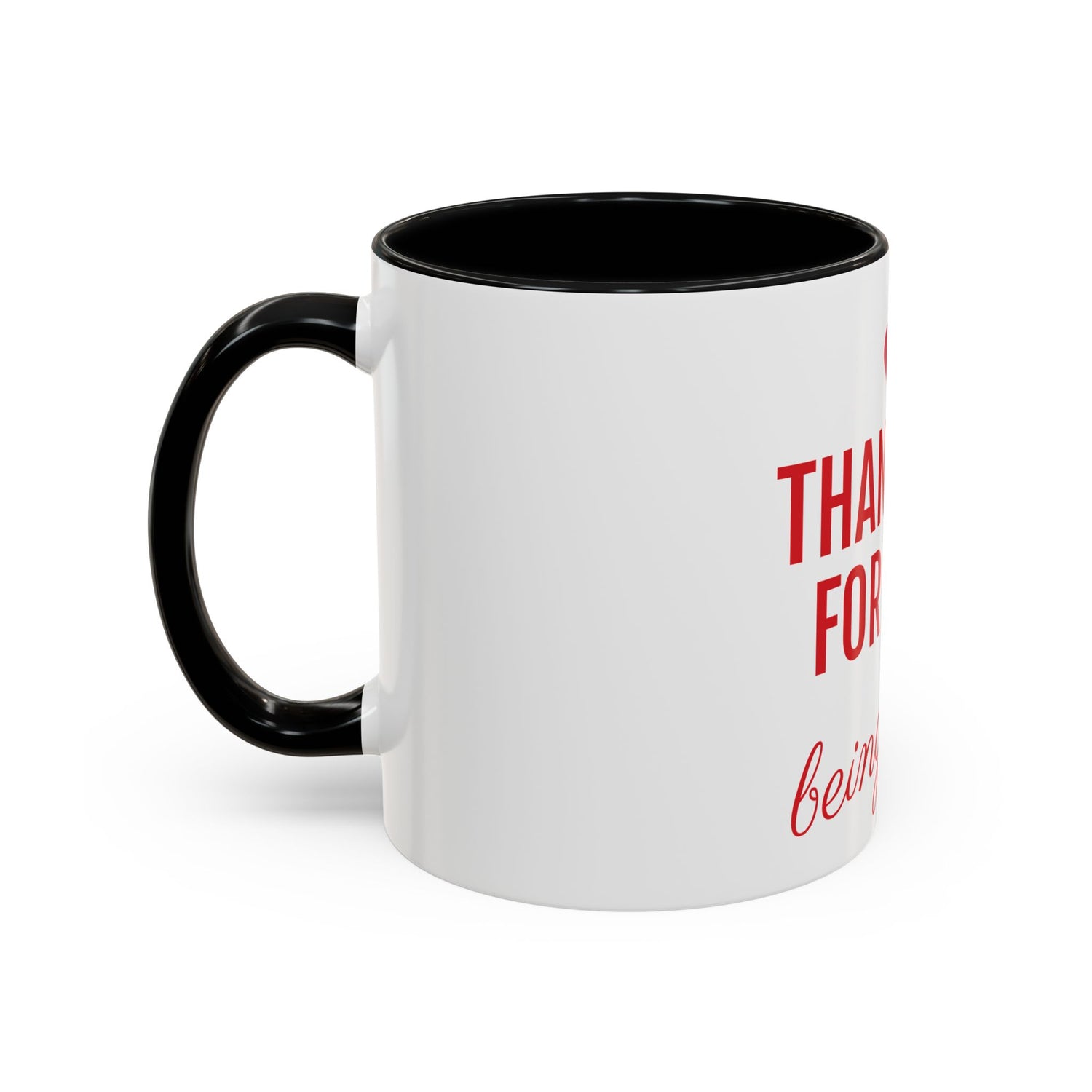 Tasse en Céramique Accentuée  for you love - 11 oz &amp; 15 oz, Poignée Ergonomique, Sans Plomb &amp; BPA