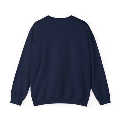 sweat-shirt ras du cou Gildan,LOVE, Eden Tulio  fabriqué en mélange épais de coton et polyester.