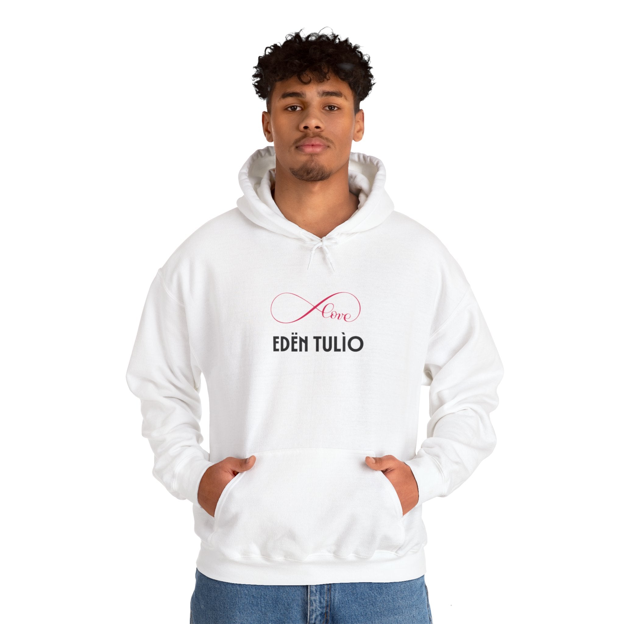 Sweat-shirt à Capuche Unisexe en Mélange Épais Infini  - Coton Éthique, Polyester Durable, Personnalisable