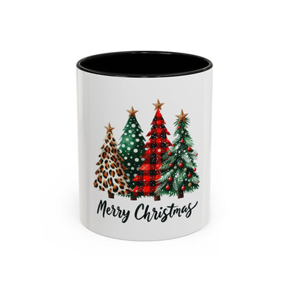 Tasse de noel en Céramique Accentuée - 11 oz &amp; 15 oz, Poignée Ergonomique, Sans Plomb &amp; BPA