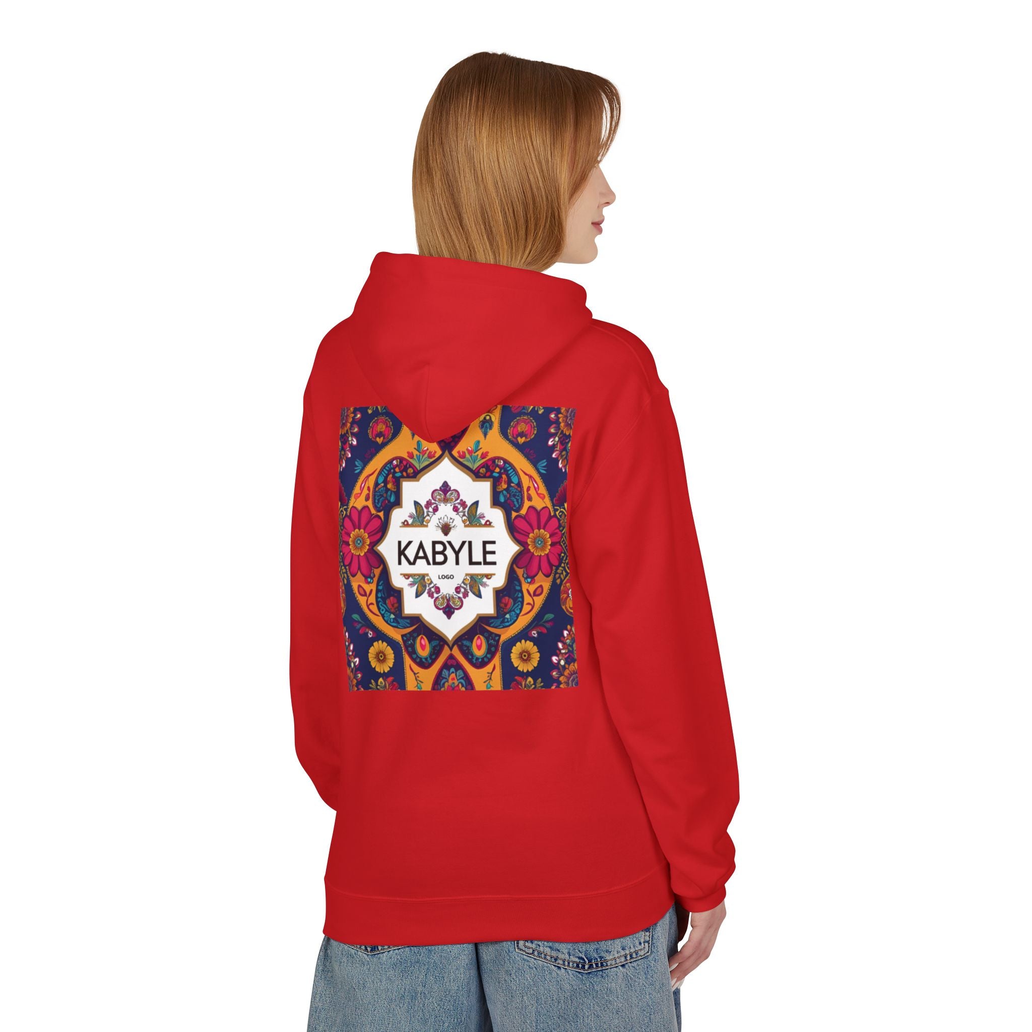 Colorful KABYLE Pattern Hoodie - Cozy Unisex Sweatshirt, Artsy Casual Wear, Perfect Gift for Art Lovers, Everyday Fashion