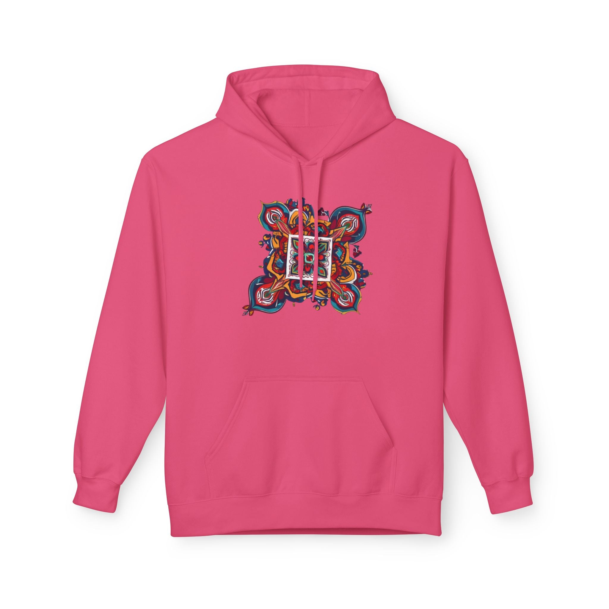 Colorful KABYLE Pattern Hoodie - Cozy Unisex Sweatshirt, Artsy Casual Wear, Perfect Gift for Art Lovers, Everyday Fashion