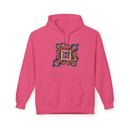 Colorful KABYLE Pattern Hoodie - Cozy Unisex Sweatshirt, Artsy Casual Wear, Perfect Gift for Art Lovers, Everyday Fashion